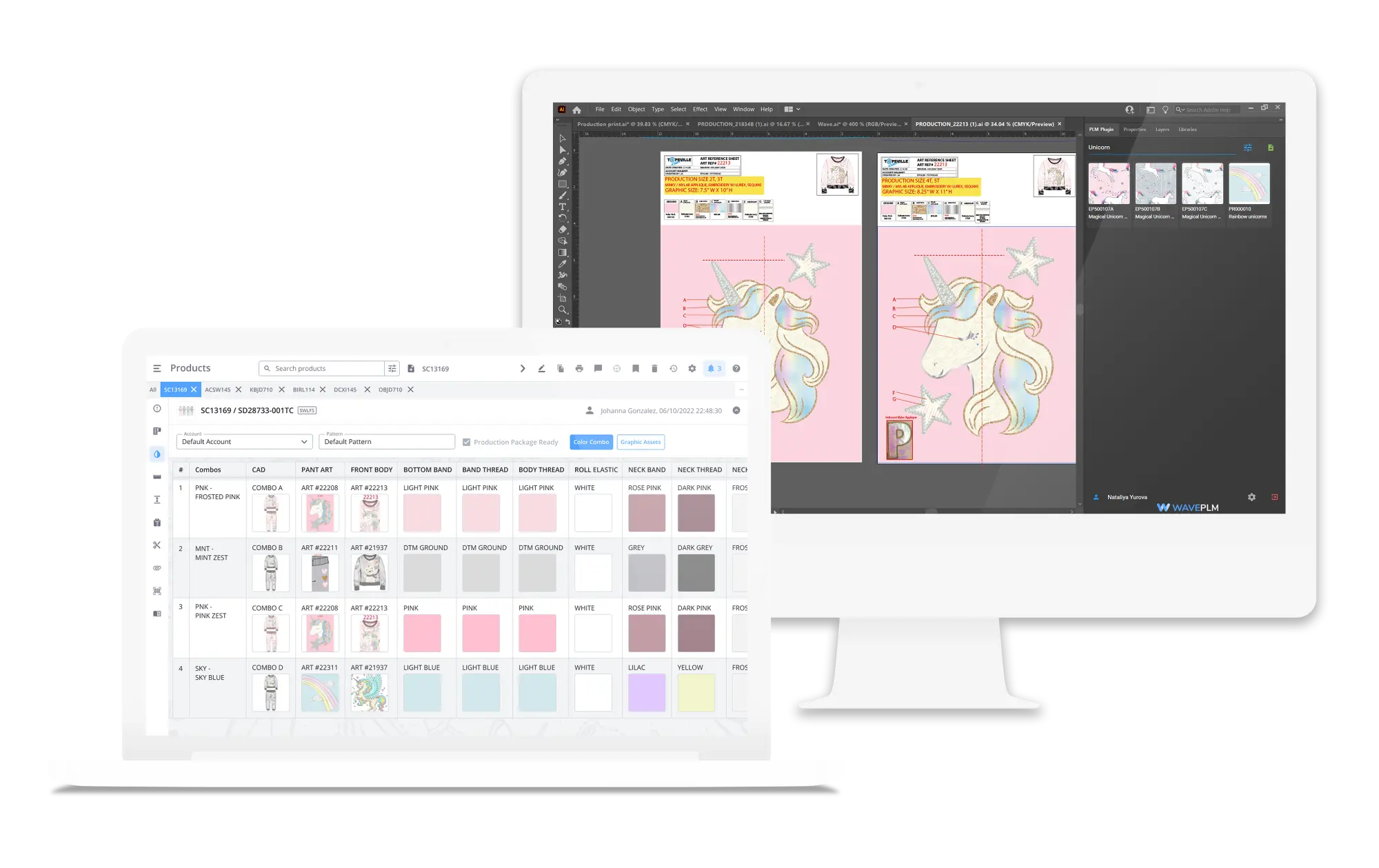 PLM for fashion - Adobe integration